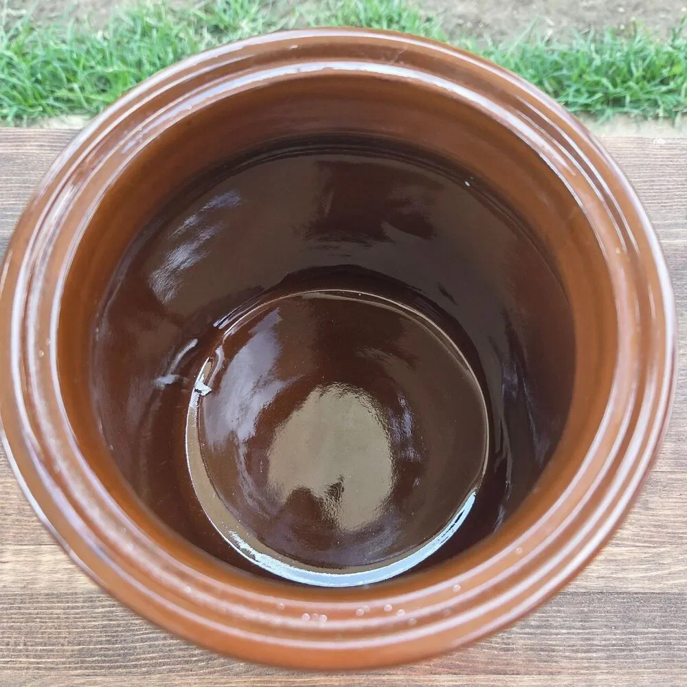 Pier 1 Imports Sunflower Lidded Canister NWT Hand Painted Terracotta